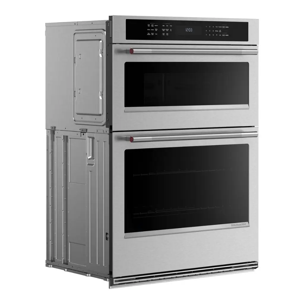 Horno Combo Eléctrico 30" Kitchenaid Acero Inoxidable con PrintShield