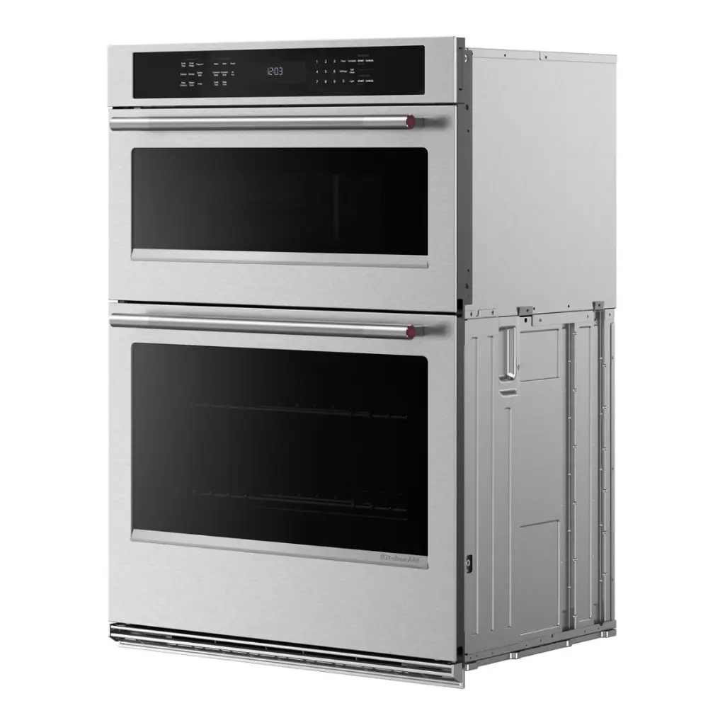 Horno Combo Eléctrico 30" Kitchenaid Acero Inoxidable con PrintShield