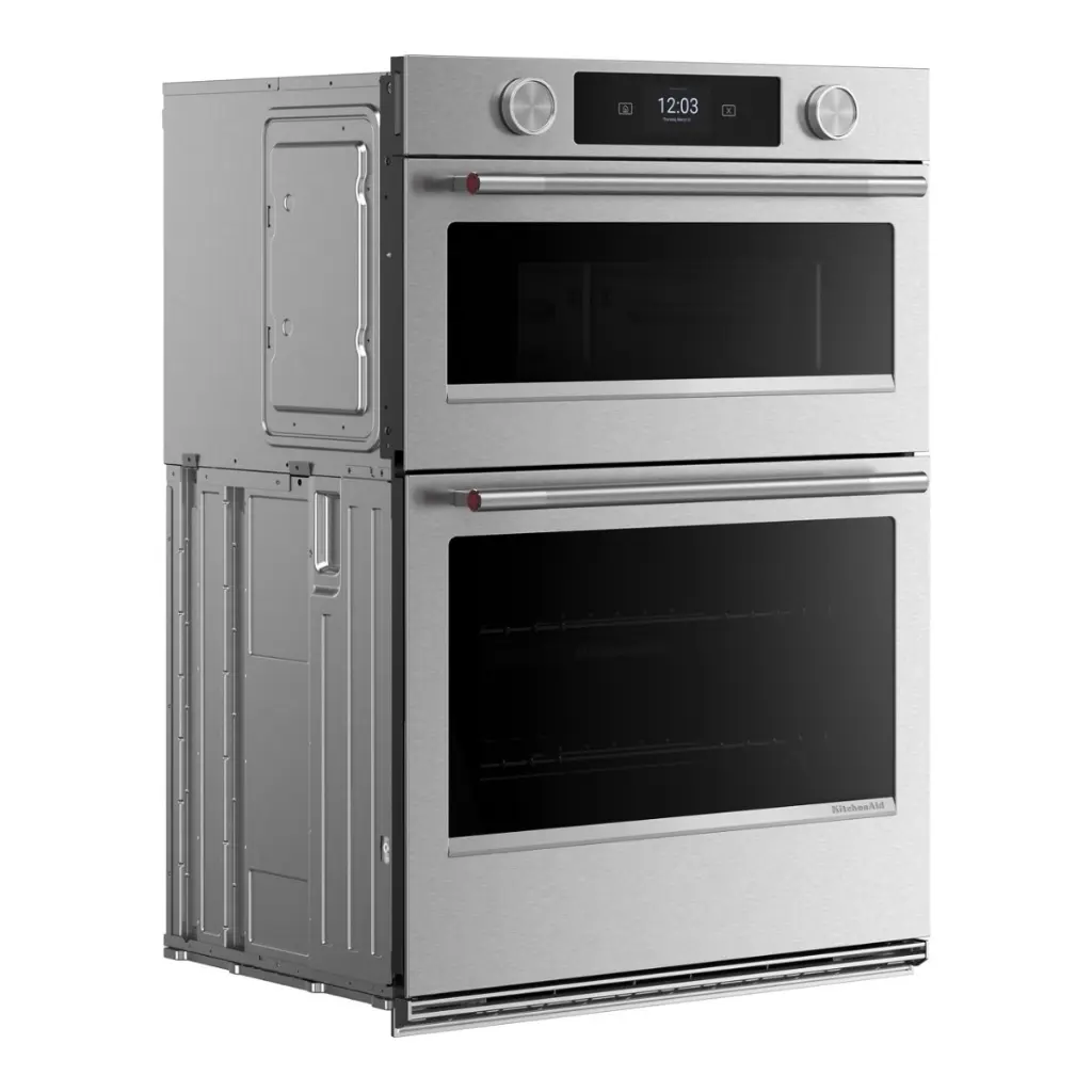 Horno Combo Eléctrico 30" Kitchenaid Acero Inoxidable con PrintShield
