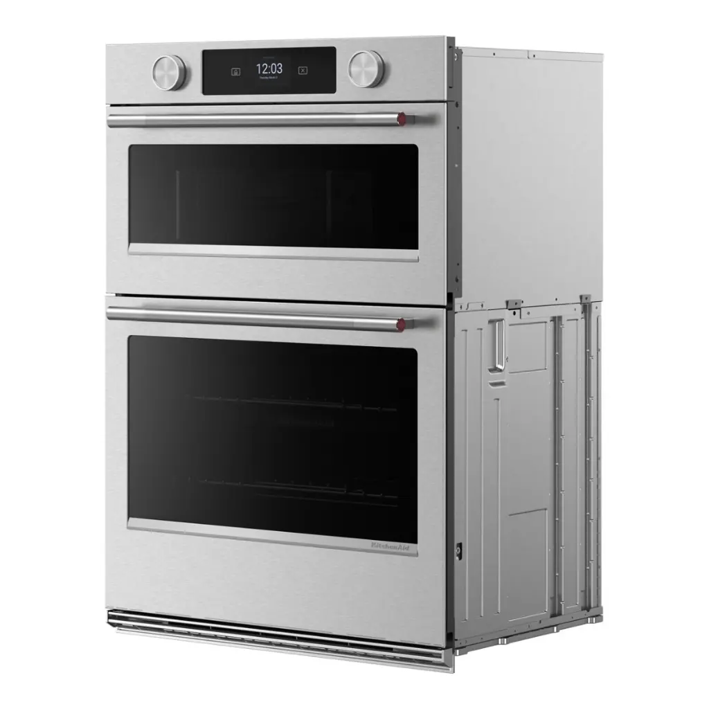 Horno Combo Eléctrico 30" Kitchenaid Acero Inoxidable con PrintShield