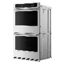 Horno Doble Eléctrico 30" Kitchenaid Empotrable Acero Inoxidable con PrintShield