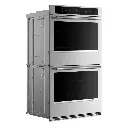 Horno Doble Eléctrico 30" Kitchenaid Empotrable Acero Inoxidable con PrintShield