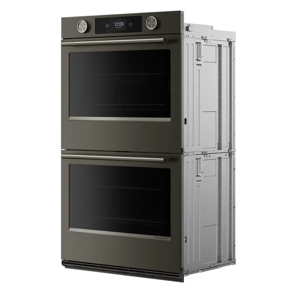 Horno Doble Eléctrico 30" Kitchenaid Empotrable Black Ore