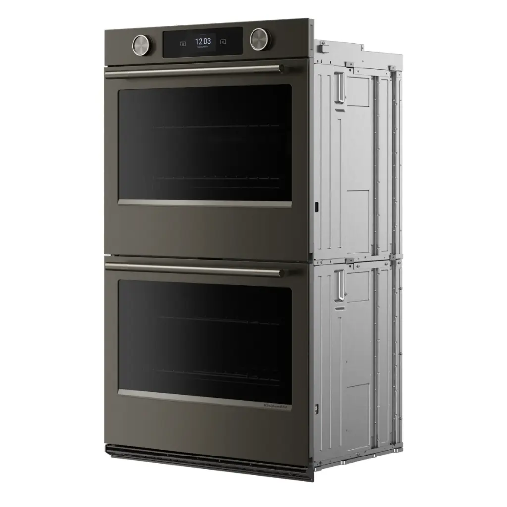Horno Doble Eléctrico 30" Kitchenaid Empotrable Black Ore