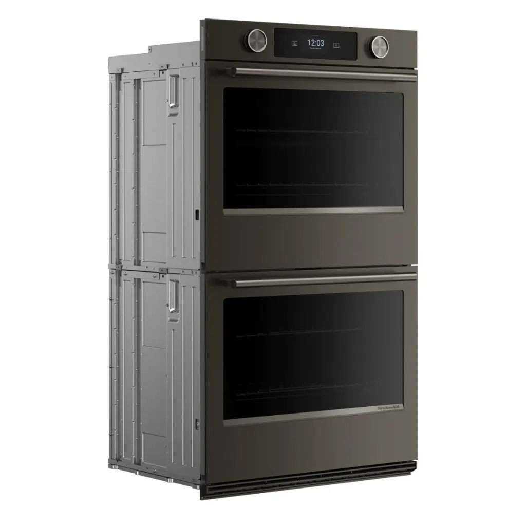 Horno Doble Eléctrico 30" Kitchenaid Empotrable Black Ore
