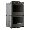 Horno Doble Eléctrico 30" Kitchenaid Empotrable Black Ore