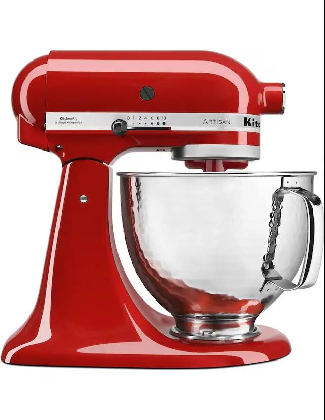 Batidora 4.7L Kitchenaid Artisan Empire Red Tazón Amartillado