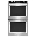 Horno Doble Eléctrico 30" Kitchenaid Acero Inoxidable