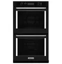 Horno Doble Eléctrico 30" Kitchenaid Acero Negro