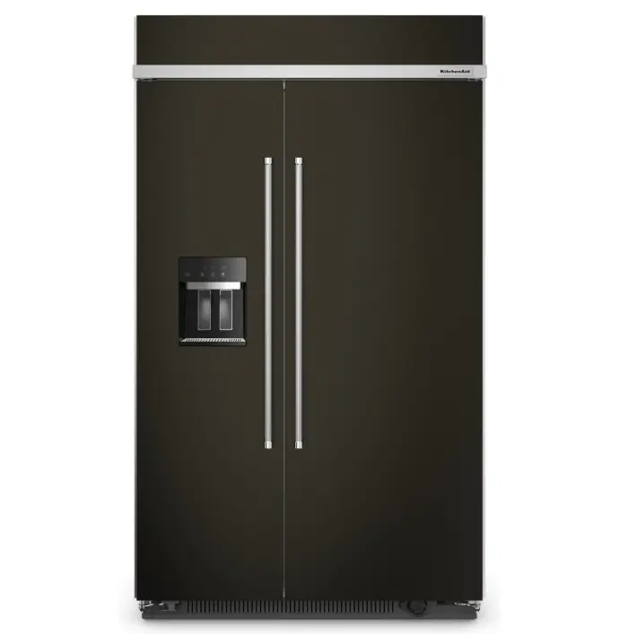 Refrigerador Empotrable Kitchenaid 48" Acero Negro