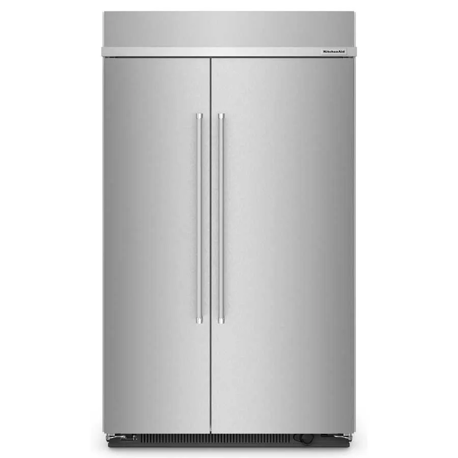 Refrigerador Empotrable Kitchenaid 48" Sin Despachador Acero Inoxidable Print Shield