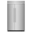 Refrigerador Empotrable Kitchenaid 48" Sin Despachador Acero Inoxidable Print Shield