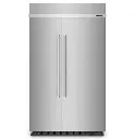 Refrigerador Empotrable Kitchenaid 48" Sin Despachador Acero Inoxidable Print Shield