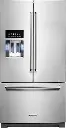 Refrigerador French Door 27 Acero Inoxidable con dispensador
