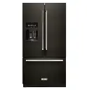 Refrigerador French Door 27P3 Acero Negro con dispensador exterior de agua y hielo