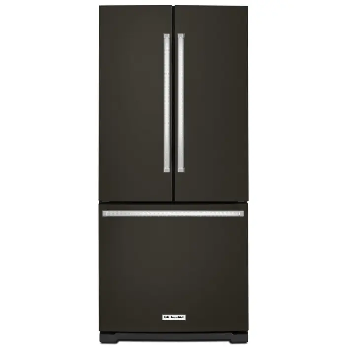 Refrigerador French Door Kitchenaid 20P3 Acero Negro