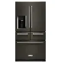 Refrigerador Multidoor Kitchenaid 25.8P3 Acero Negro