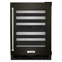 Cava de Vinos 24" Kitchenaid derecho Acero Negro