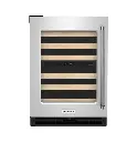 Cava de Vinos 24" Kitchenaid Izquierdo Acero Inoxidable