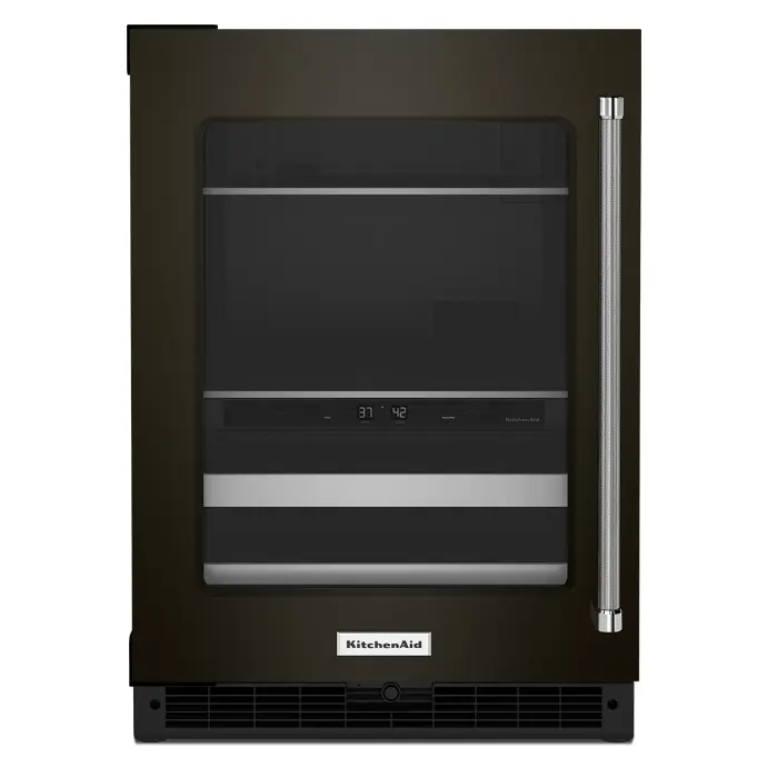Centro de Bebidas 24" Kitchenaid Izquierdo Acero Negro