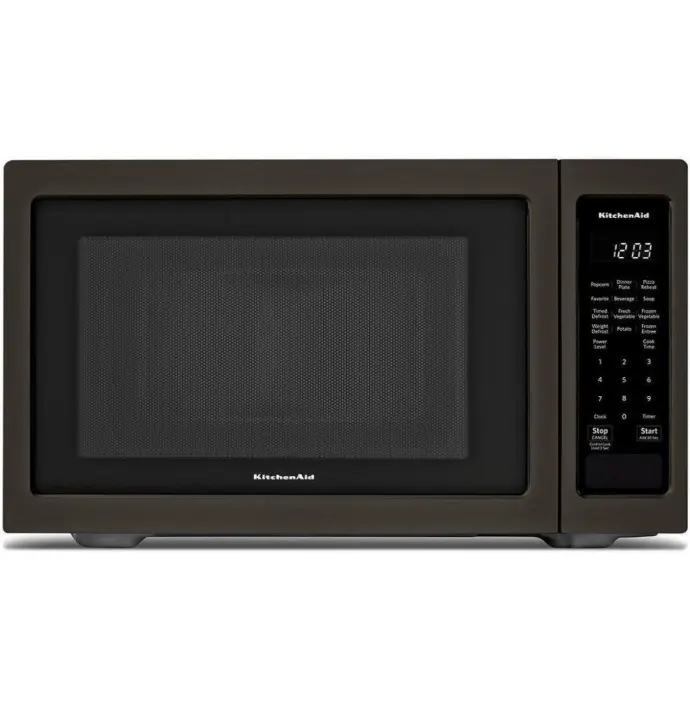 Microondas Kitchenaid 1.6 P3 Acero Negro