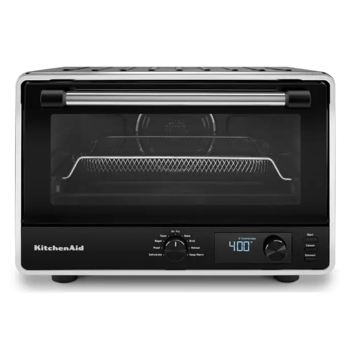 Horno 21 L Kitchenaid Air Fryer Acero Negro