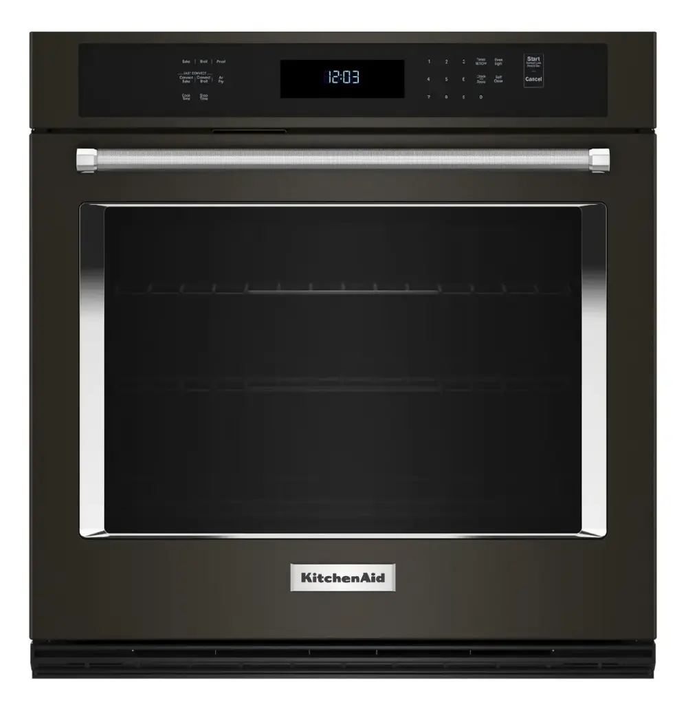 Horno Eléctrico Kitchenaid 30" Air Fryer Acero Negro 