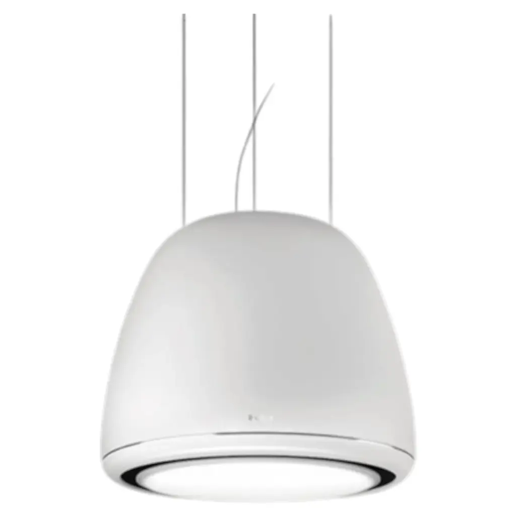 Campana Elica Isla Edith 50 cm Blanco Mate