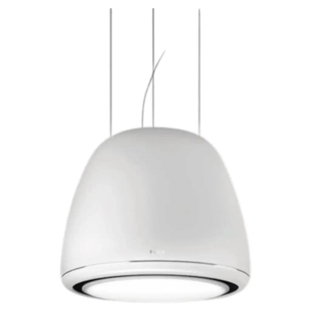 Campana Elica Isla Edith 50 cm Blanco Mate