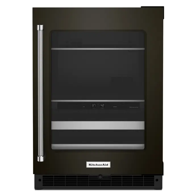 Centro de Bebidas KitchenAid 24" derecho Acero Negro