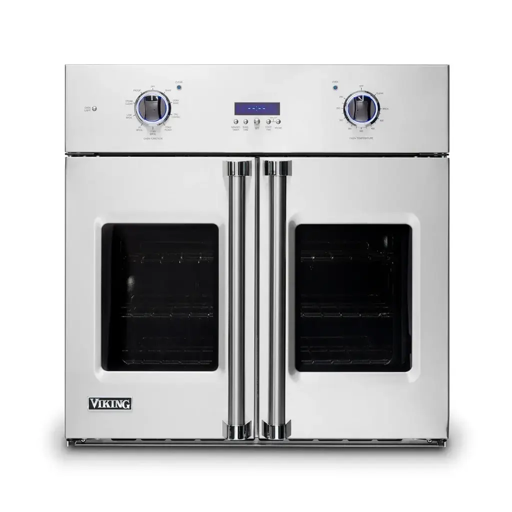 Horno Eléctrico 30" Viking French Door Series 7 Acero Inoxidable