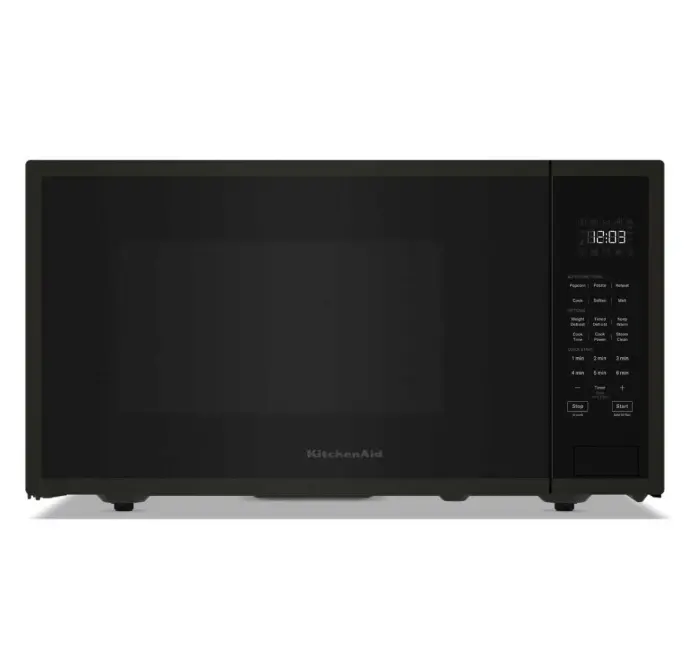 Microondas 2.2 P3 Kitchenaid Acero Negro