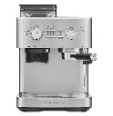 Cafetera Espresso Semiautomática Kitchenaid con Molino Stainless Steel