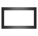 Trim Para Microondas KitchenAid  2.2 pies Acero Negro