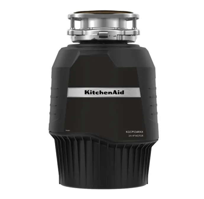 Triturador de Alimentos KitchenAid 3/4 Hp de 3 etapas Acero