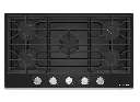 Parrilla de Gas KitchenAid 36" Vidrio Negro