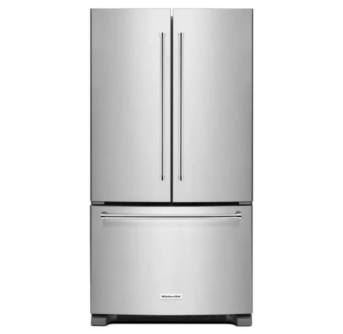 Refrigerador Puerta Francesa KitchenAid Acero 