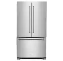Refrigerador Puerta Francesa KitchenAid Acero 