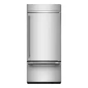 Refrigerador Empotrable 36" Kitchenaid BM Derecho Acero Inoxidable con PrintShield
