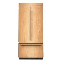Refrigerador Empotrable 36" Kitchenaid French Door Panelable