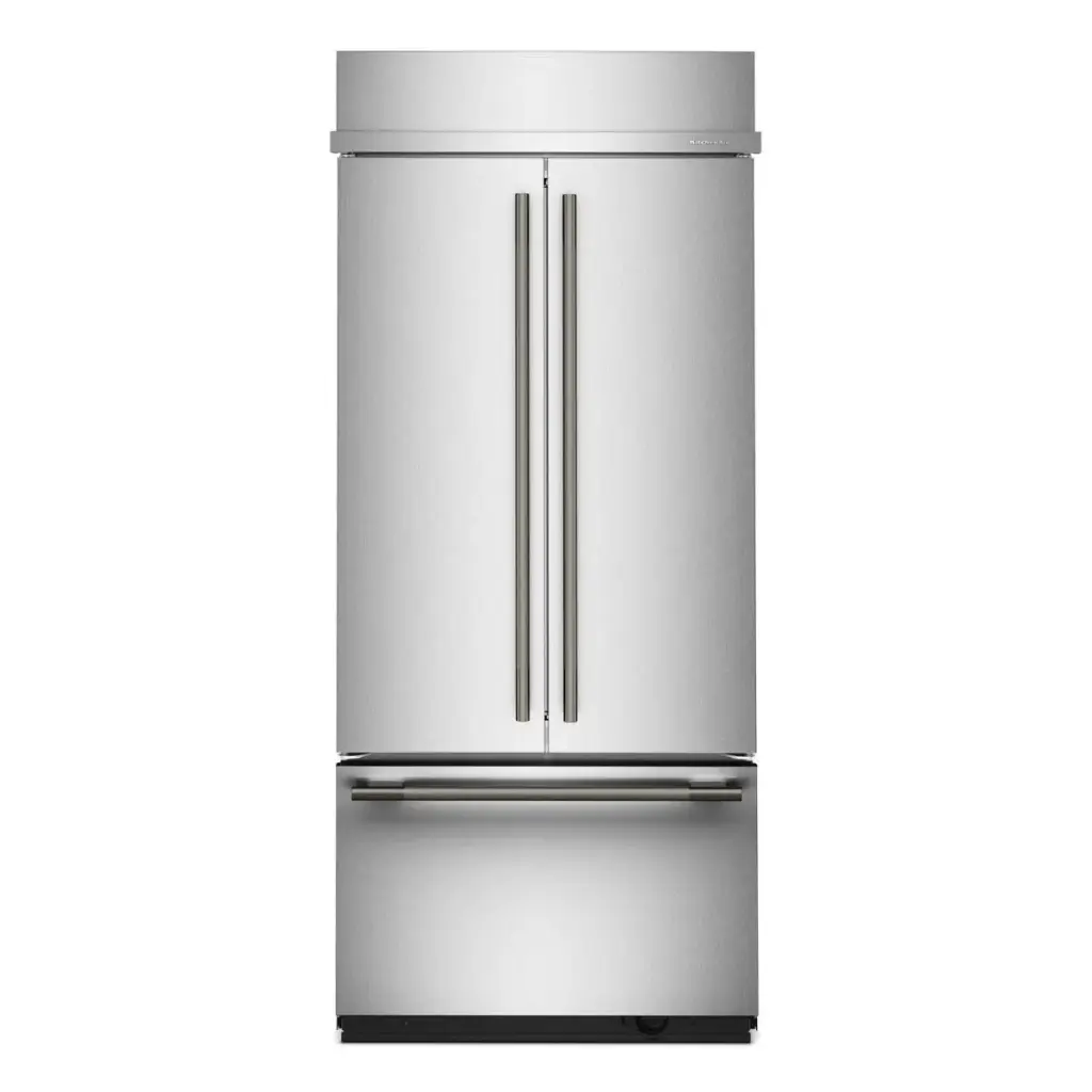 Refrigerador Empotrable 36" Kitchenaid French Door Acero Inoxidable con PrintShield