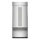 Refrigerador Empotrable 36" Kitchenaid French Door Acero Inoxidable con PrintShield