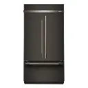 Refrigerador Empotrable 42" Kitchenaid French Door Black Ore