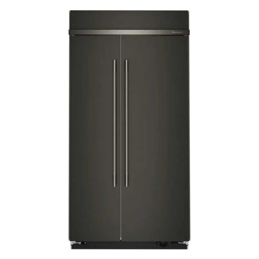Refrigerador Empotrable 42" Kitchenaid SD Black Ore
