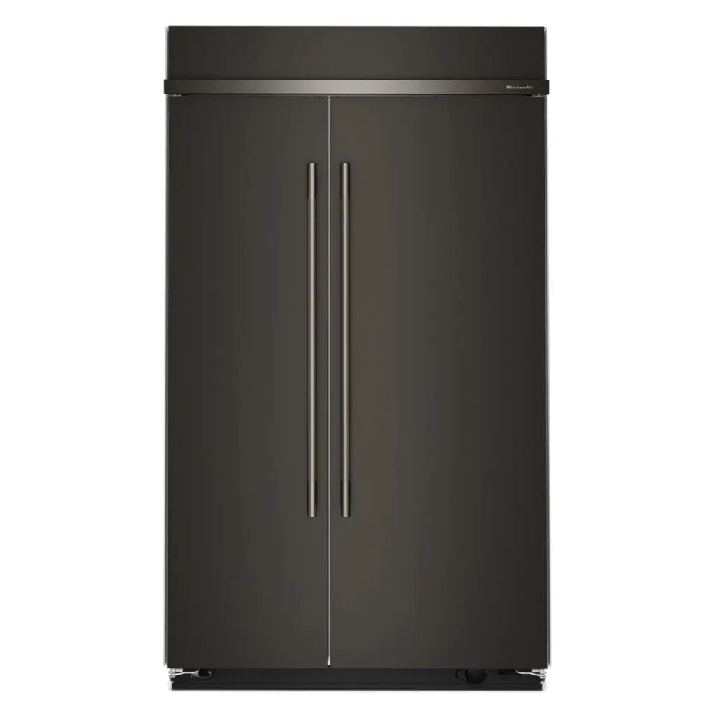 Refrigerador Empotrable 48" Kitchenaid SD Black Ore