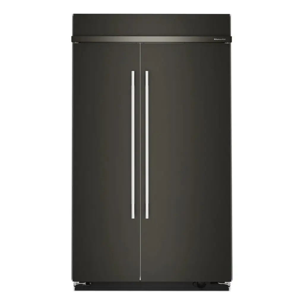 Refrigerador Empotrable 48" Kitchenaid SD Black Ore