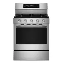 Estufa 30" Kitchenaid Gas Acero Inoxidable con PrintShield