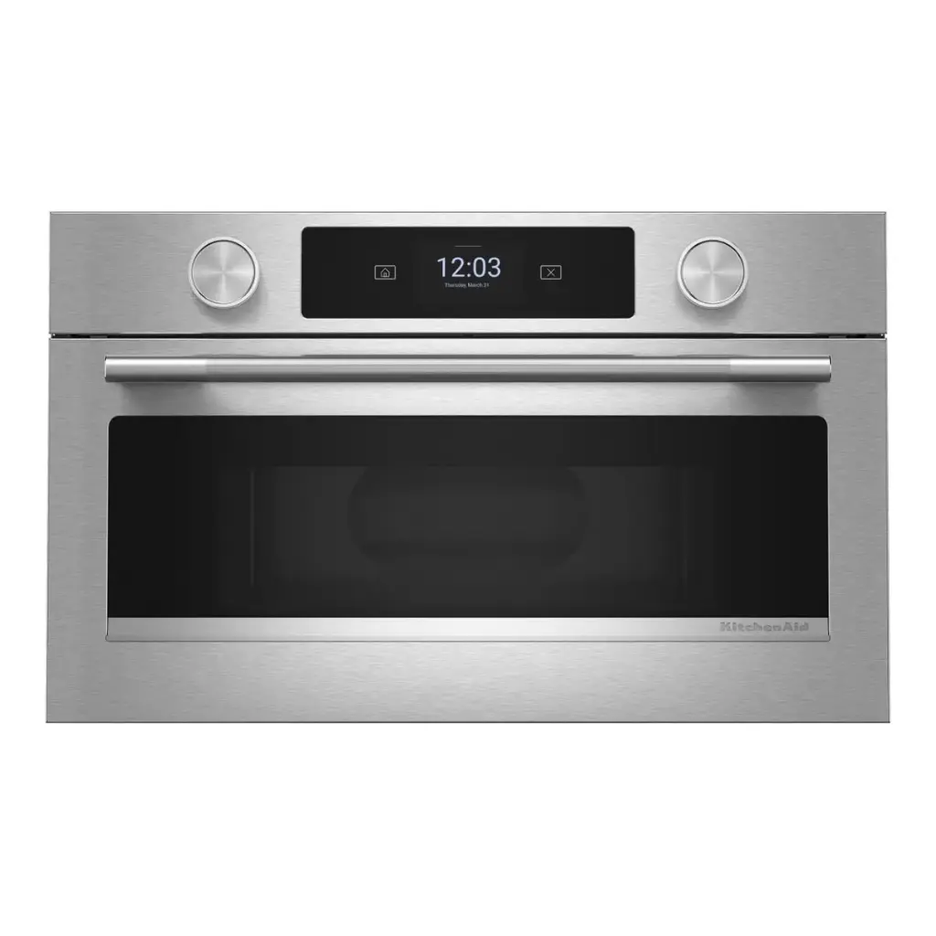 Horno Microondas 27" Kitchenaid Empotrable Acero Inoxidable con PrintShield