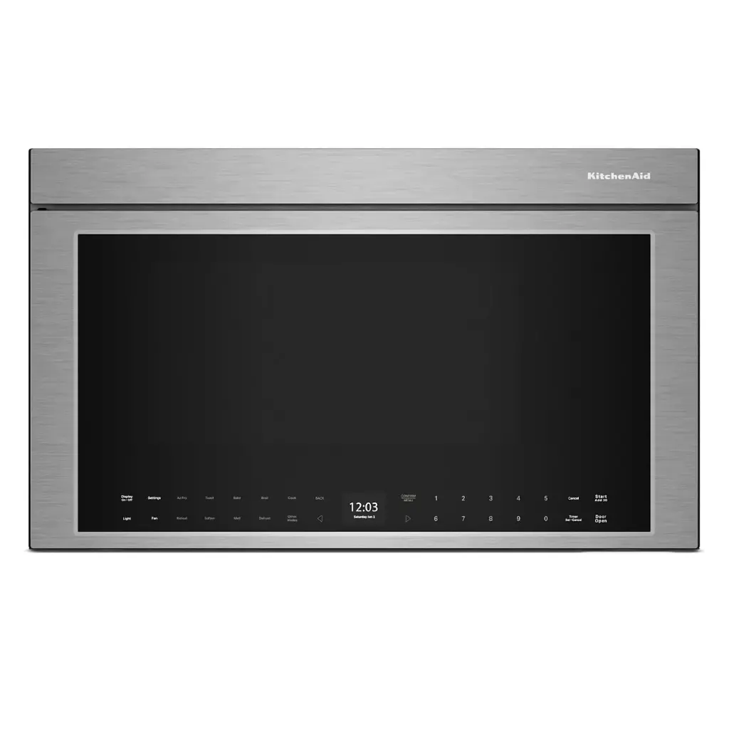 Microcampana 30" Kitchenaid Sobre Estufa Acero Inoxidable con PrintShield