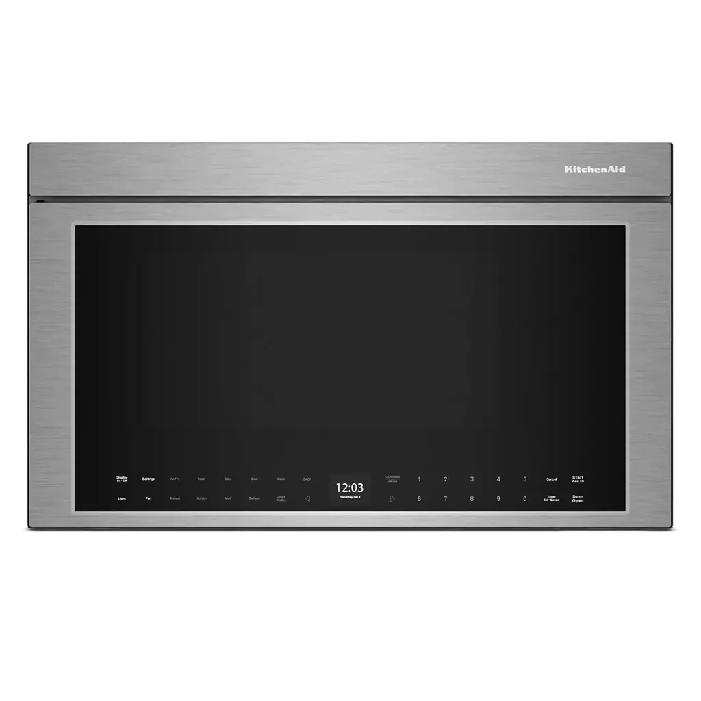 Microcampana 30" Kitchenaid Sobre Estufa Acero Inoxidable con PrintShield